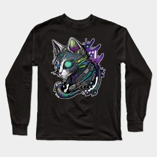 Cyber Kitty T-Shirt 4 Long Sleeve T-Shirt